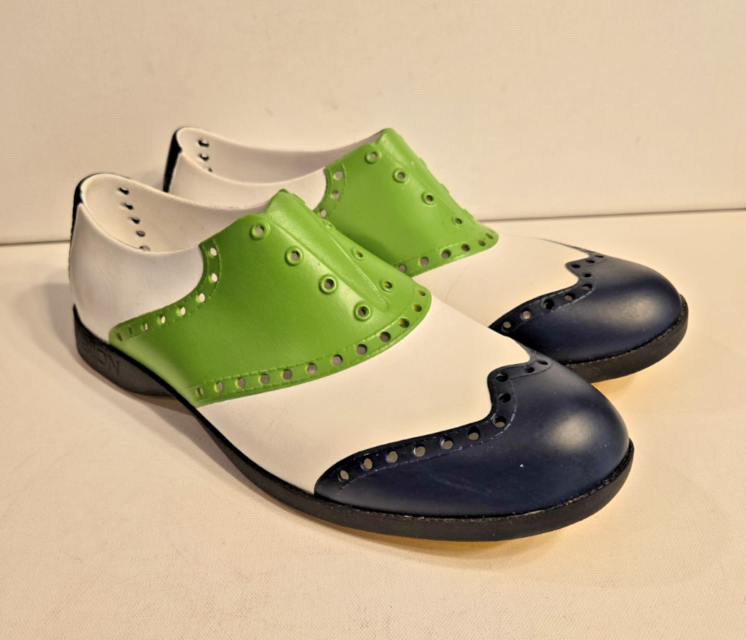 Mens 10 Blue Green Rubber - Comfy!
