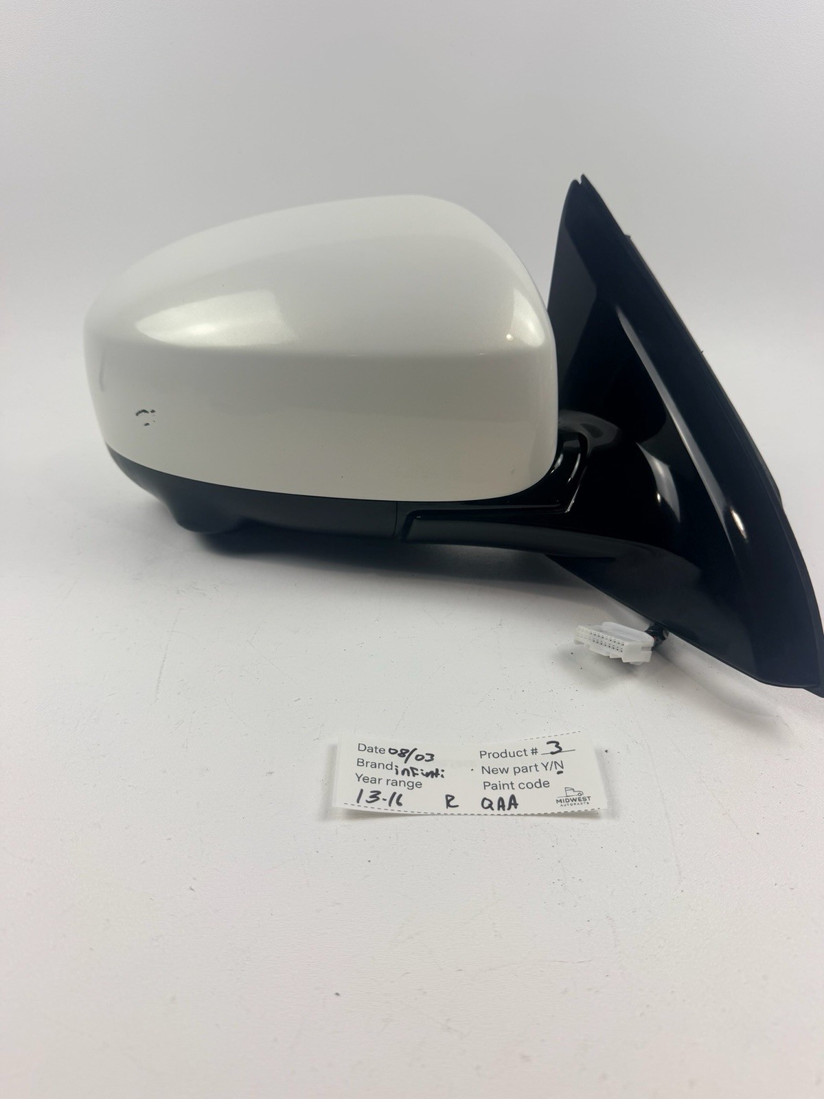 2013-2016 Infiniti JX35 QX60 Rigth Passenger  Side Mirror Assembly w/ CAMERA Oem
