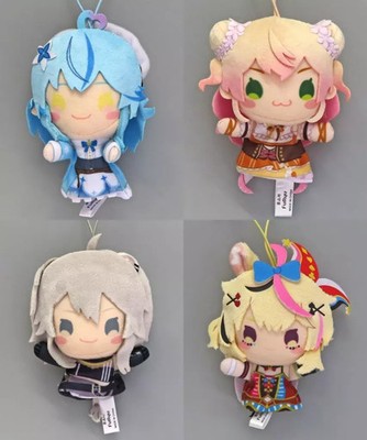 Hololive Finger Puppet Set of 4 - 5th Gen Virtual YouTubers, Cute Keychain Colle