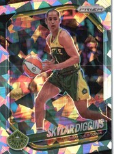 2025 Panini Prizm WNBA #123 Skylar Diggins Ice Prizms