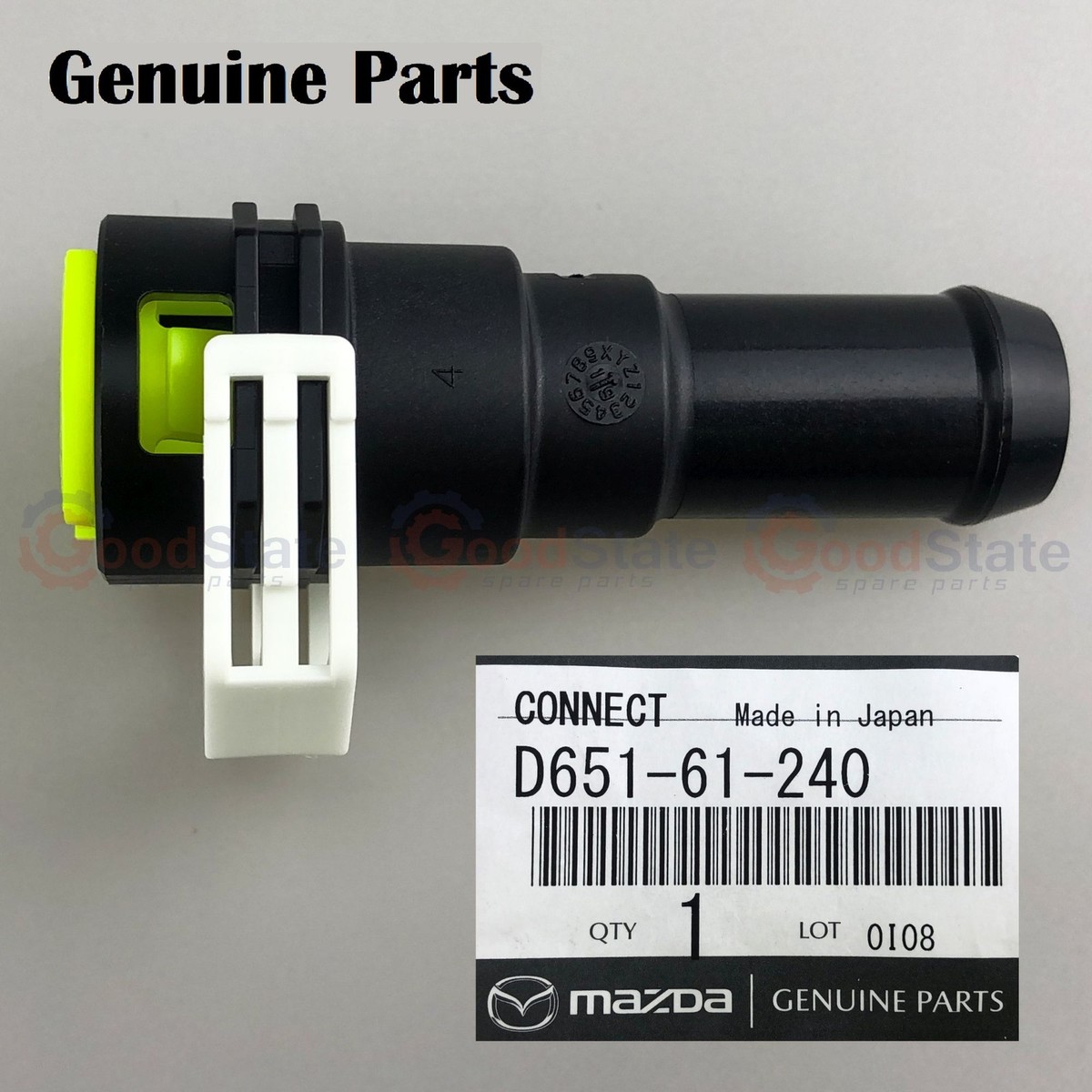 GENUINE Mazda 2 DE DH ZY84 ZY66 ZY-DE Heater Core Hose Quick
