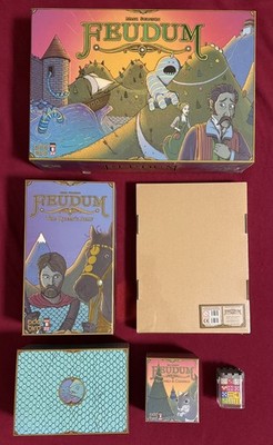Feudum + Septennial Upgrade Pack + Neoprene Mat + Add-ons Deutsch Odd Bird Games