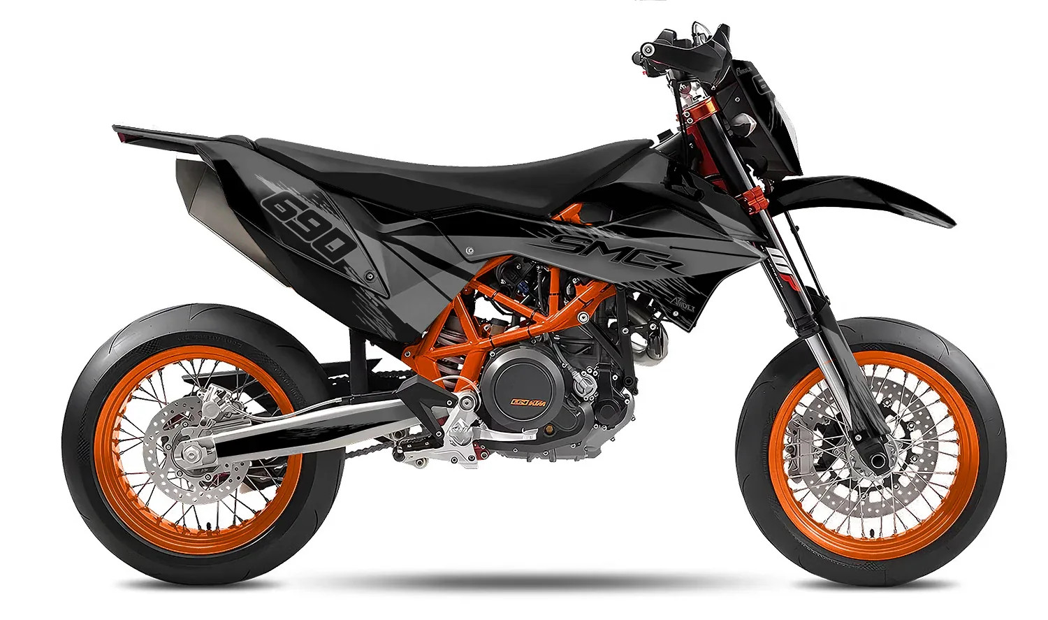 Decoración adecuada para KTM 690 SMC-R - Dust Edition / Gris / 2012 - 2016