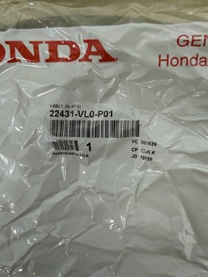 NEW OEM Honda Drive Belt 22431-VL0-P01 HRX HRN Lawn Mower Genuine