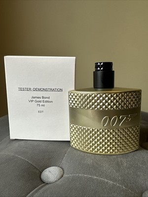 JAMES BOND 007 Limited Gold Edition 75 ml/2.5 oz Eau de Toilette Spray - New