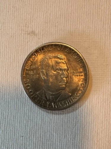 Photo of a 1946 Booker T. Washington Commemorative from an eBay listing that sold on Jul 13, 2026