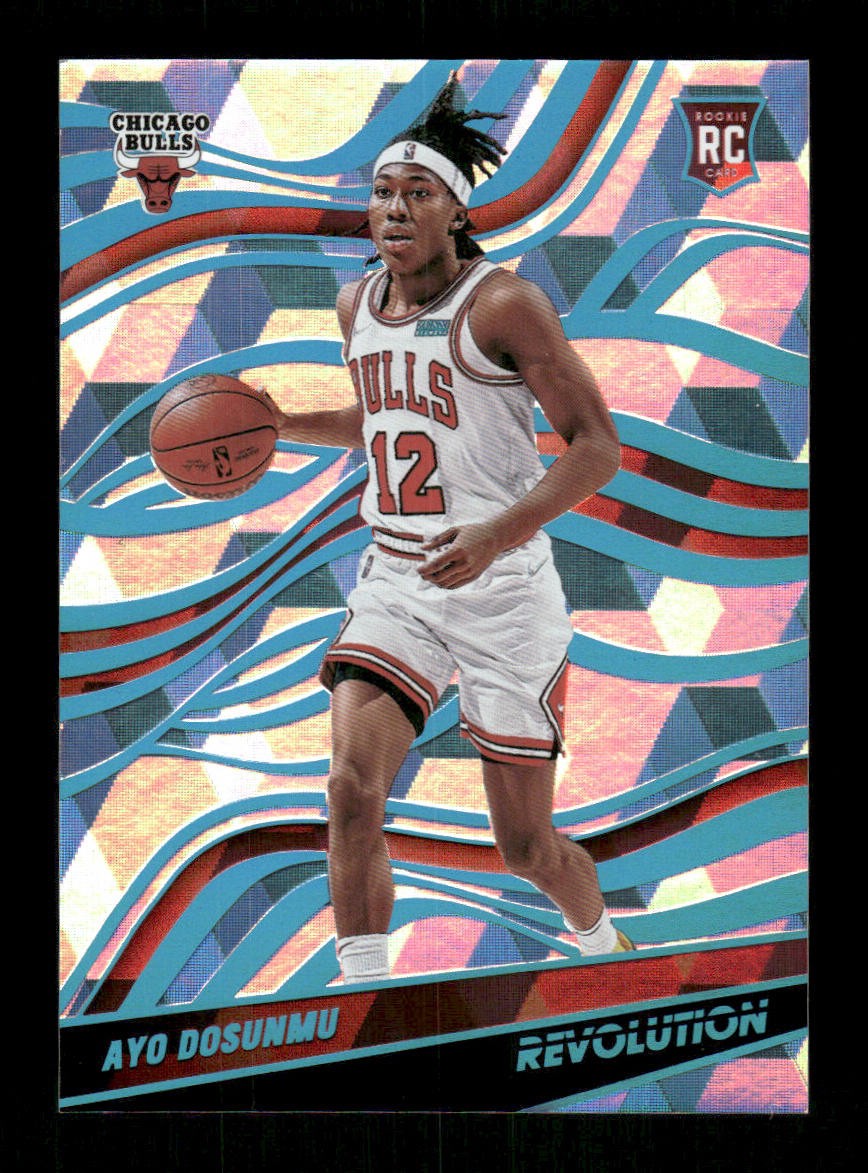2021-22 Panini Revolution #119 Ayo Dosunmu Cubic #/50