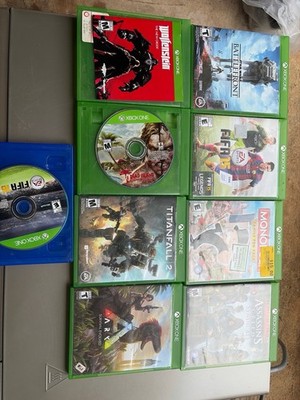 Xbox One Game Bundle - 9 Game Lot (Ark, Titanfall 2, Assassin's Creed & More)