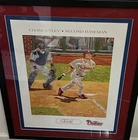 Chase Utley Philadelphia Phillies Dick Perez Signed Limited Edition Lithograph