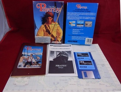 Amiga:  Sid Meier's Pirates! - Microprose 1987