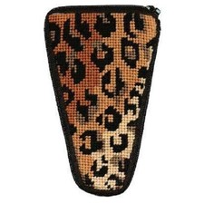 Scissor Case - Leopard - Needlepoint Kit