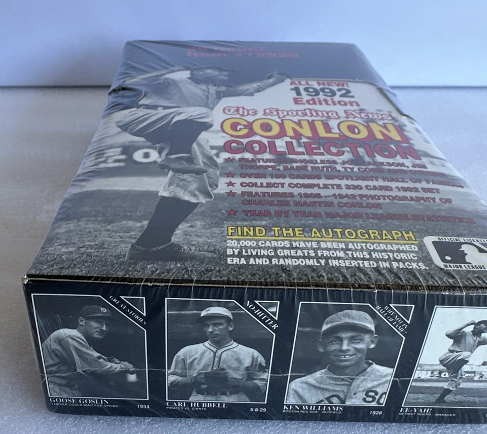 Megacards The Sporting News Conlon Collection 1992 Cards NEW FACTORY SEALED - Image 4 of 4