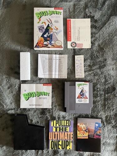 The Bugs Bunny Crazy Castle (Nintendo NES, 1989) Complete CIB - Picture 9 of 16