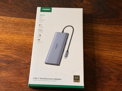 UGREEN Revodok Pro 10-in-1 USB-C Hub 15534 Dual HDMI LAN PD 100W