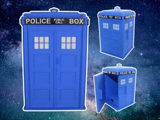 MTG Tardis Deck Box | EDH / Commander | Magic The Gathering | Card Box with Dice