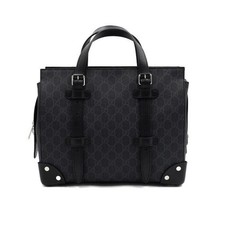 Gucci Sac cabas GG suprême noir 643814 152889262