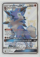 Shiny - Lycanroc GX Pokémon Sun & Moon Hidden Fates Vault #SV67 on eBay