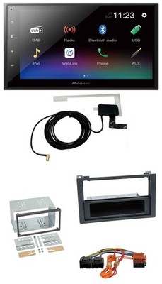 Pioneer DAB MP3 Bluetooth 2DIN USB Car Stereo for Saab 9.3 Ys3F 2007-2012
