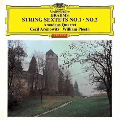 Amadeus-Quartett Cecil Aronowitz William Pleeth Brahms String Sextets No.1,2 CD