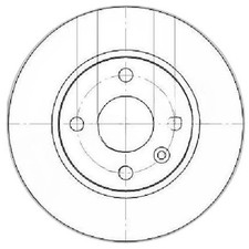 2X JAPKO BREMSSCHEIBEN HINTEN 240mm VOLL PASSEND FÜR OPEL COMBO CORSA TIGRA