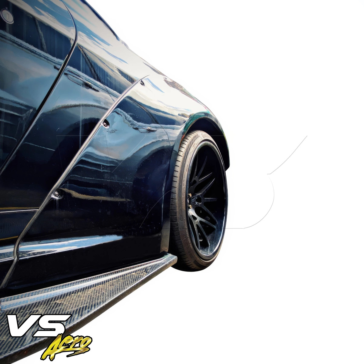 VSaero FRP LBPE Wide Body Fender Flares (rear) 60mm for GranTurismo Maserati 08