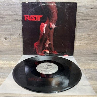 Ratt - Ratt Self-Titled (Record, 1983) TC-2203 Ultrasonic Cleaned Silver Label