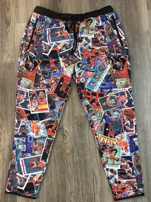 Men s Post Game Basketball Legends Athletic Pants-Michael Jordan, Kareem, Pippen