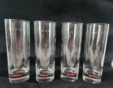 BEEFEATER 1820 London Dry Gin 10oz Etched Highball Glass Barware set of 4