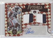 2021 Panini Legacy Futures Ruby /100 Seth Williams #FD-SW Dual Patch Auto 0z2r