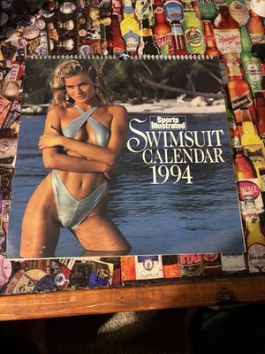 1994 Sports Illustrated Swimsuit Calendar and Poster 15x15 Inches Unused
