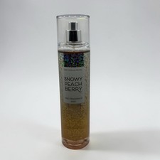 NEW Bath  Body Works Snowy Peach Berry Fine Fragrance Mist 8 fl oz