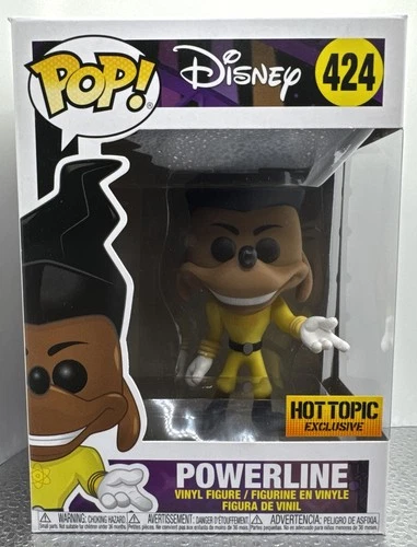 Funko Pop Powerline #424 Exclusive Disney A Goofy Movie Collectible Figure