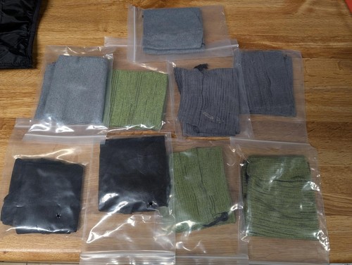 SILICONE INFUSED PISTOL SLEEVES LOT OF 9