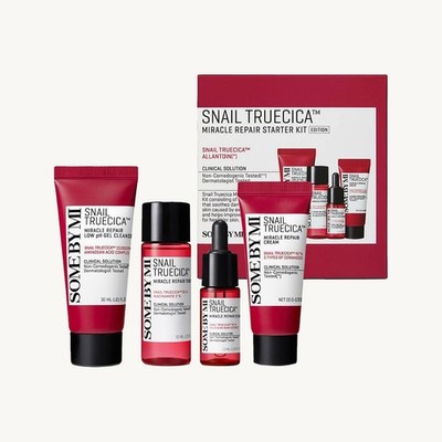 SOME BY MI Snail Truecica Miracle Repair Starter Kit (4 Items) - K-Beauty Set