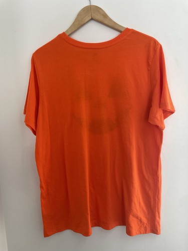 Celebrate! Halloween Womens Gold Lined Jack-O-Lantern Crewneck T-Shirt Orange XL - Bild 4 von 4