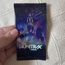 2026 McDonald s Kpop Demon Hunters Huntr/X Meal Photocard Pack Sealed