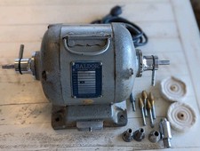 Baldor 350 2-Speed Polishing Lathe Dental Lab Buffer