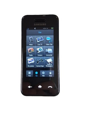 Samsung SPH M800 Instinct   Tested Working   Vintage Touchscreen Phone (2008)