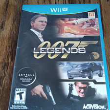 Activision 007 Legends James Bond Nintendo Wii U NTSC-U/C 2012 Shooter Manual