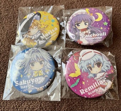 Touhou Project Badge Collection Chapter 5 Kourindou Version 4er Set