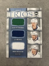2024-25 The Cup  Trios Jersey 36/49 of ELIAS PETTERSSON, JT MILLER, BROCK BOESER