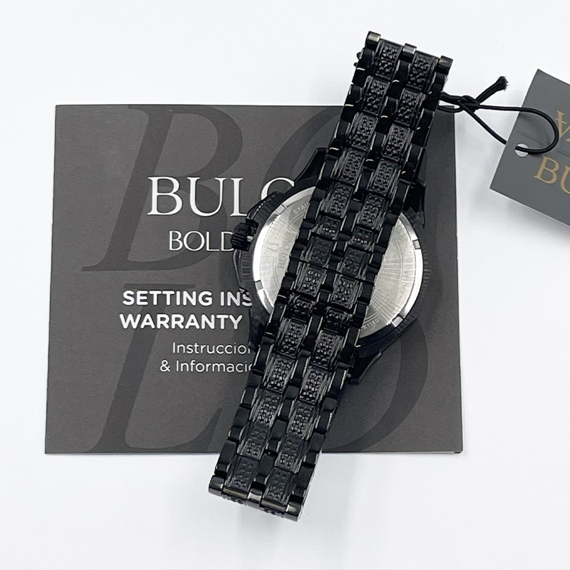 Bulova Octava Black Men's Watch - 98C134 for sale online | eBay