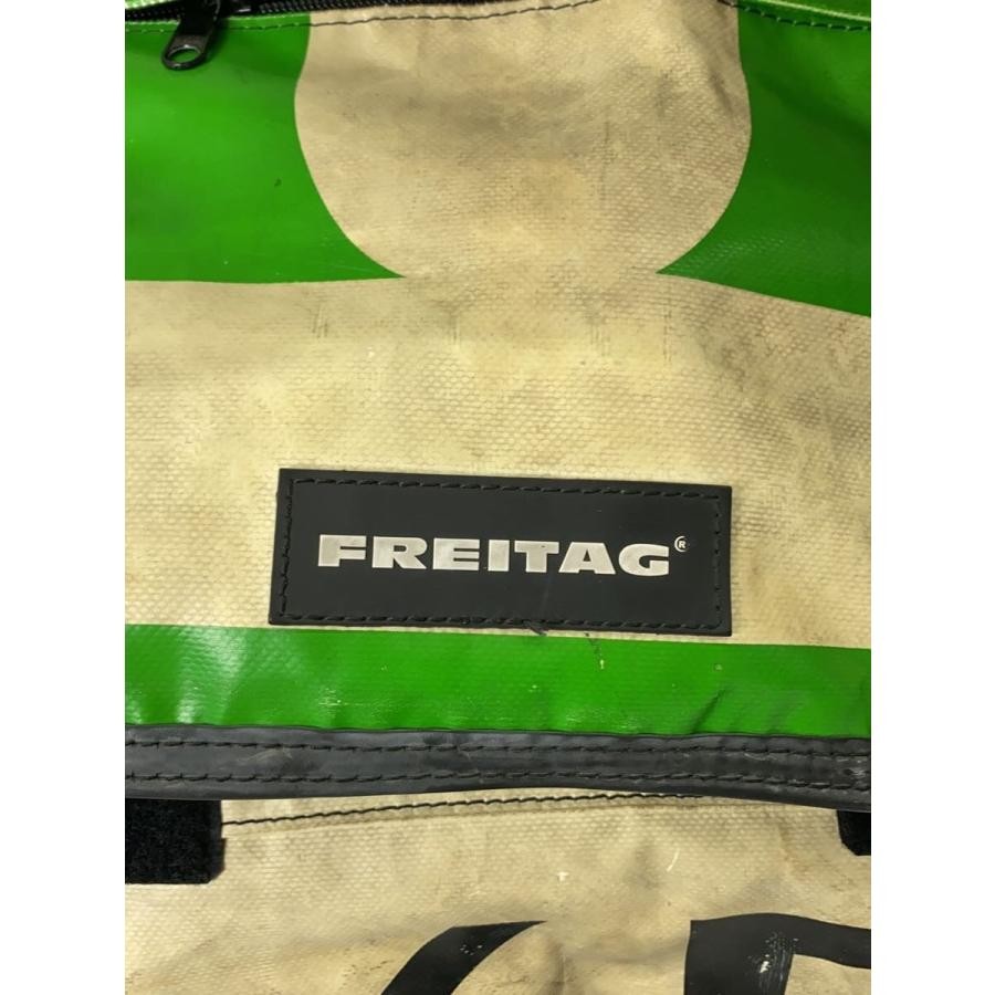 FREITAG PVC green White back pack Men's outdoor casual authentic image 5
