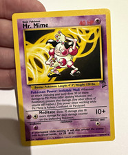 WotC Base Set 2 Mr. Mime Unlimited Rare Basic 40 HP 27/130 English 1999 on eBay