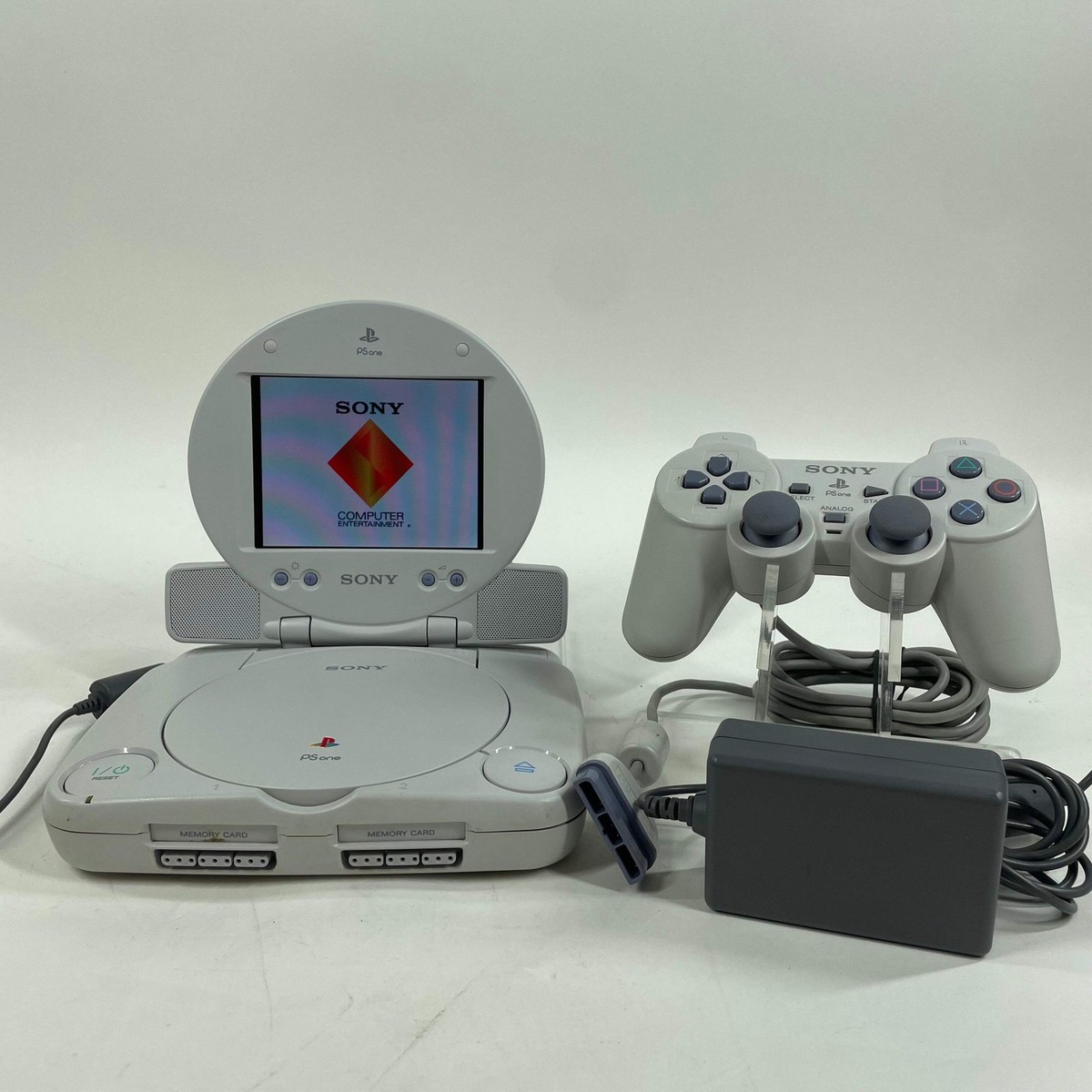 Sony PlayStation 1 PS1 Gray Console Gaming System SCPH-101 W/PSOne