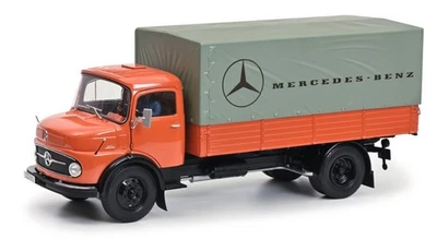 Miniature Camion benne Mercedes-Benz Arocs M avec grue, gris jaune