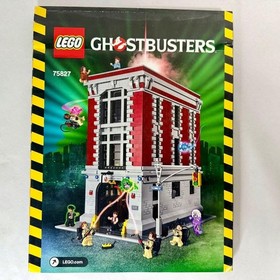 LEGO Ghostbusters Firehouse Headquarters 75827 In 2016 Used Comp W/Manual