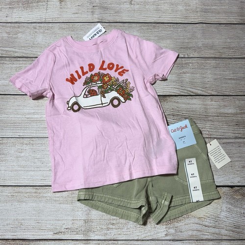 Toddler Girl Lot Of Clothes Size 4T. NWT! 9 Pieces For Spring/Summer. Colorful - Picture 2 of 23