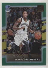2017-18 Panini Donruss Holo Green & Yellow Laser Mario Chalmers #71 0b0