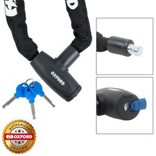 Oxford Security GP Lock Motorbike Motorcycle Chain Lock Heavy Duty 1.5M